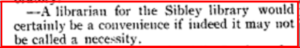 Excerpt from The Crank referencing the Engineering Library, 1888