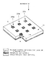 Microchip drug delivery device sketch