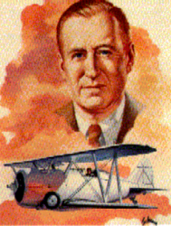 Painting of Leroy Randle Grumman